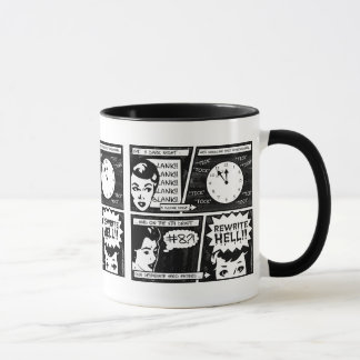Rewrite Hell Comic Strip Mug