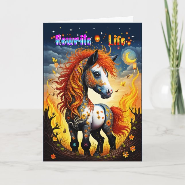Rewrite Life Note Card (Front)