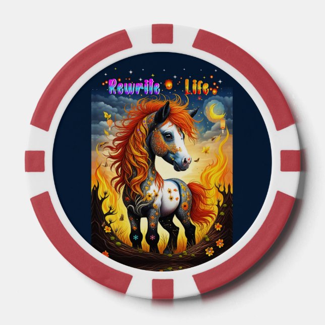 Rewrite Life Poker Chips (Front)