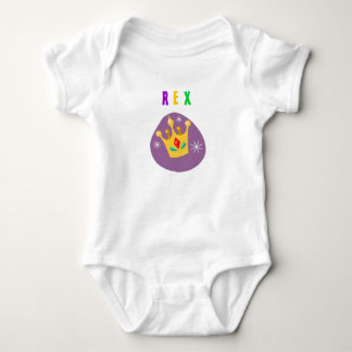 Rex, 1st Mardi Gras Baby Bodysuit