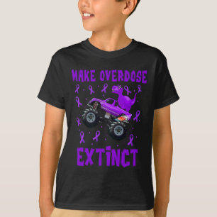 Rex Dinosaur Monster Truck Make Overdose Extinct A T-Shirt
