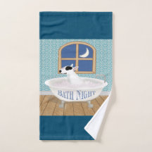 Rex La TV Terrier Bain Serviette de nuit