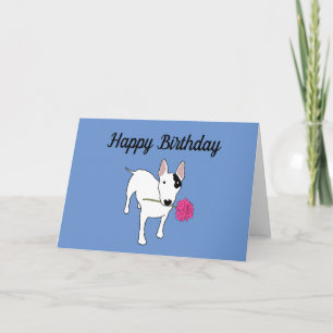 Rex La TV Terrier Bonne Carte Anniversaire