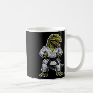 Rex Martial Arts Dinosaur Karate Jiu-jitsu Ninja  Coffee Mug