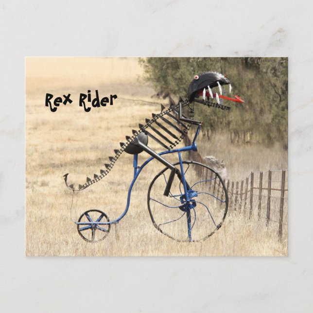 Rex Rider Postcard (Front)