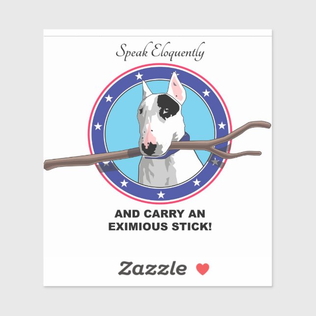 Rex Speak Éloquemment stickers vinyle (Feuille)