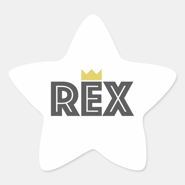 Rex Star Sticker (Front)