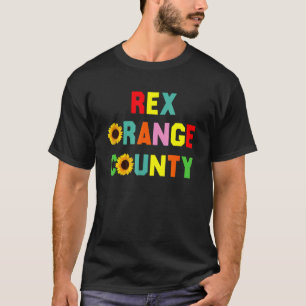 Rex Sunflower Orange Colour County Father Day T-Shirt