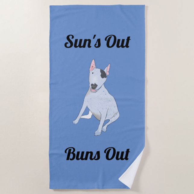 Rex Sun's out buns out towel (Front)