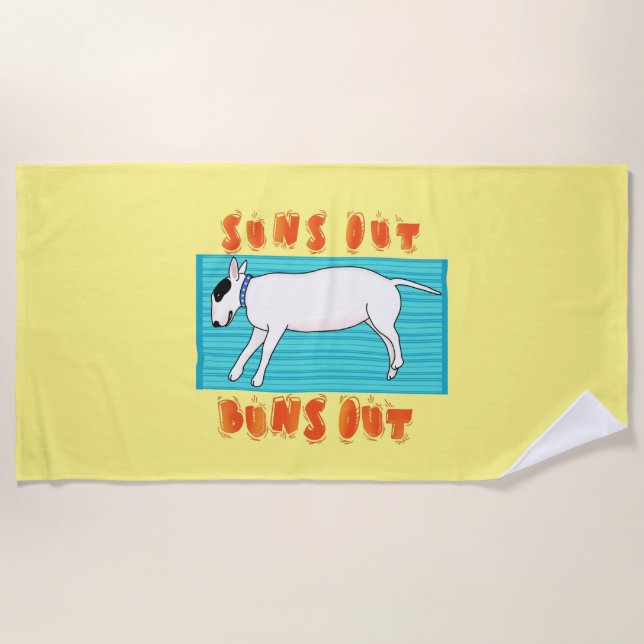 Rex Sun's Out Buns Out towel (Front)