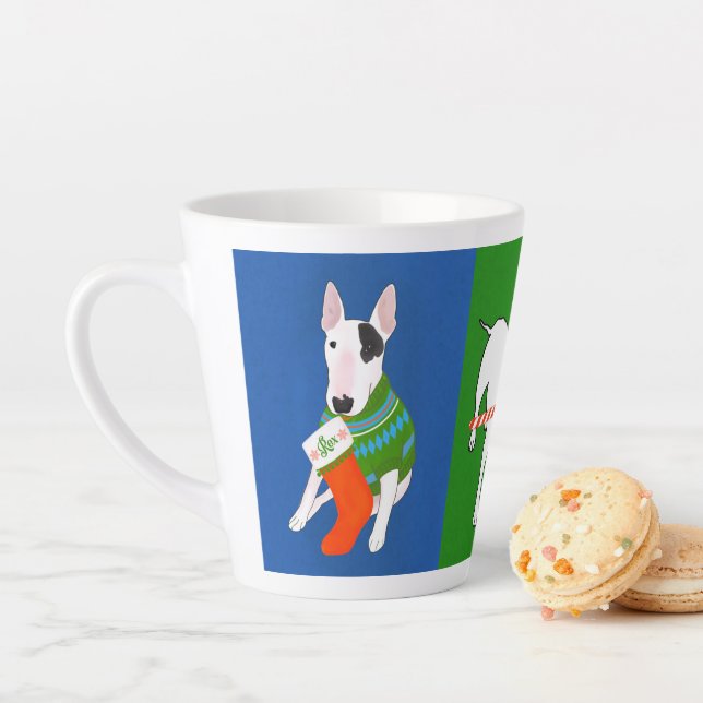 Rex The TV Terrier Christmas mug (In Situ)