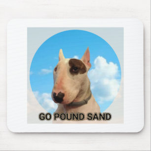 Rex The TV Terrier Go pound sand mouse pad