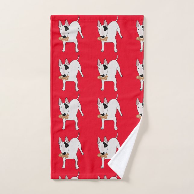 Rex The TV Terrier Holiday Hand Towel, Cookie  Towel (Hand Towel)