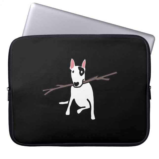 Rex The TV Terrier laptop case (Front)