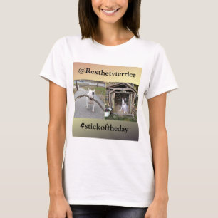 Rex The TV Terrier Stick Of The day/Fort Rex Tee