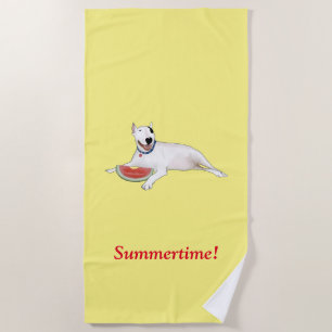 Rex The TV Terrier Summertime! Serviette de plage