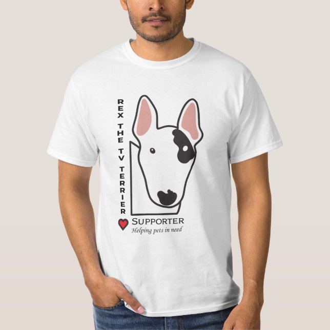 Rex The TV Terrier Supporter Tee (Front)