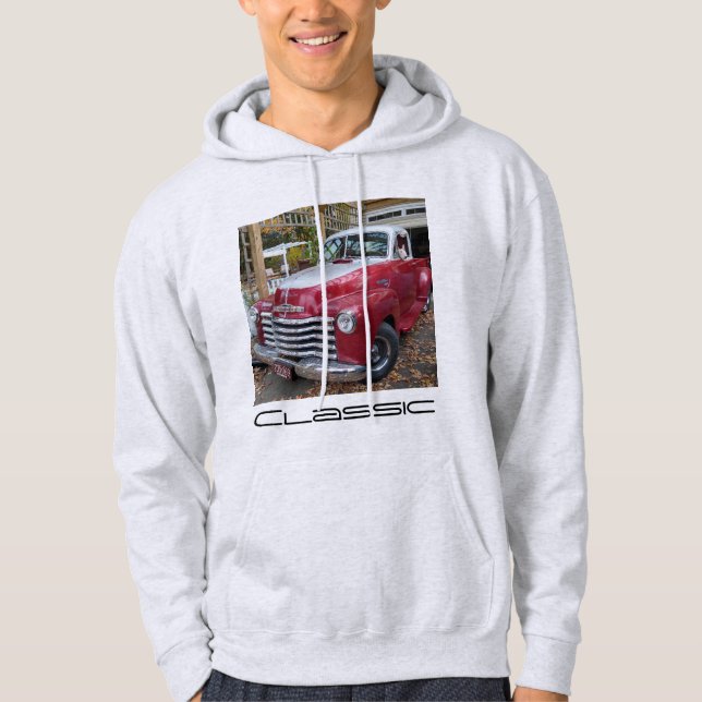 Rex The TV Terrier, sweat - shirt à capuche classi (Devant)
