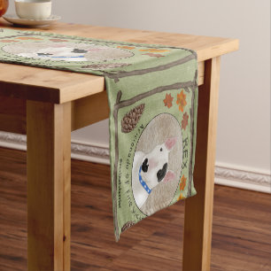 Rex The TV Terrier Thanksgiving table runner