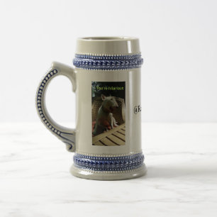 Rex "you're hilarious" beer mug