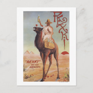 Rexki - King of Before Dinner Liqueurs Postcard