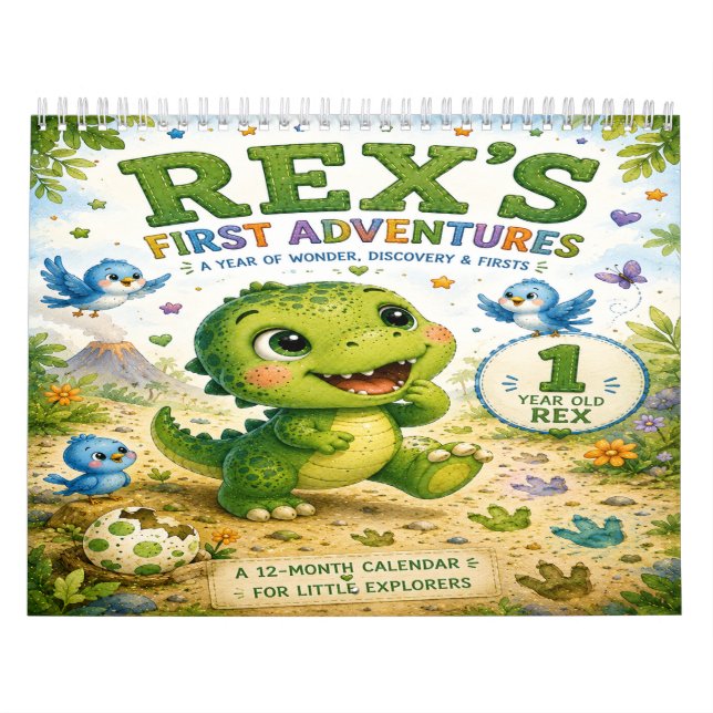 Rex's First Adventures Calendar (Cover)