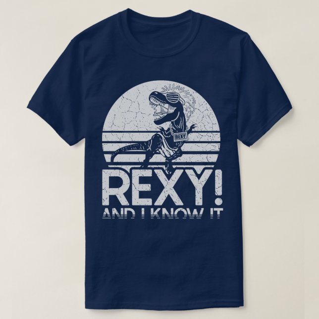 Rexy Mono T-Shirt (Design Front)