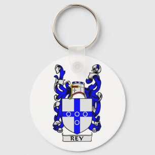 REY Coat of Arms Keychain