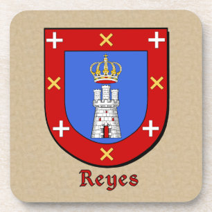 Reyes Family Shield Coaster