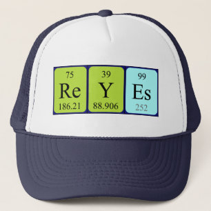 Reyes periodic table name hat