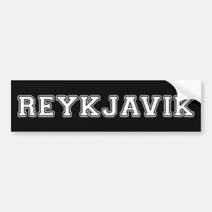 Reykjavik Iceland Bumper Sticker