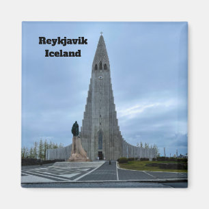 Reykjavik Iceland Hallgrimskirkja Personalize Magnet