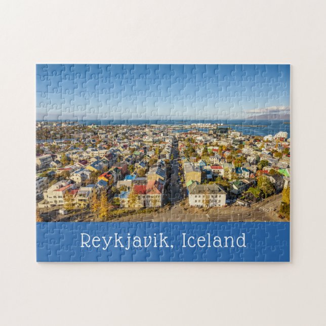 Reykjavik Iceland Jigsaw Puzzle (Horizontal)