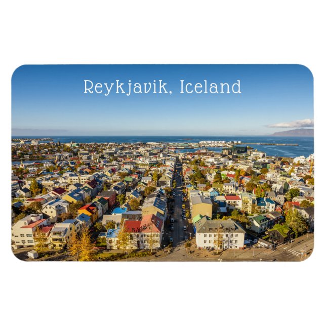 Reykjavik Iceland Magnet (Horizontal)