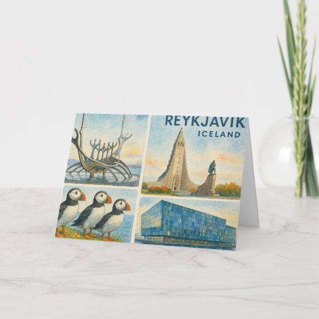 Reykjavik Iceland multiview  (Devant)