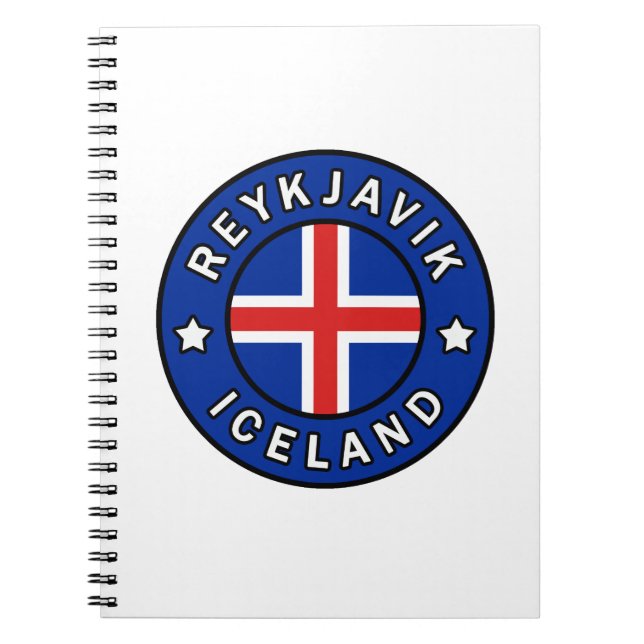 Reykjavik Iceland Notebook (Front)