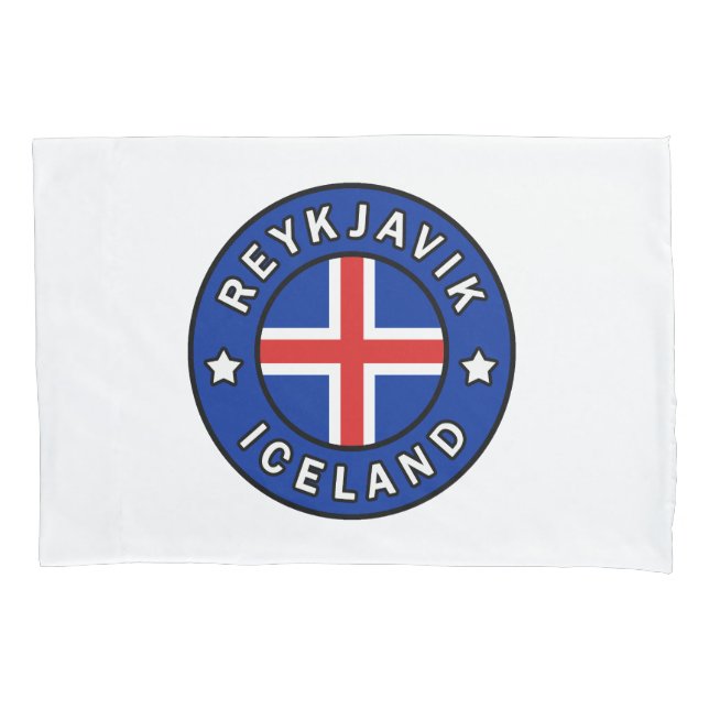 Reykjavik Iceland Pillowcase (Front)