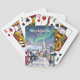 Reykjavik Iceland Playing Cards