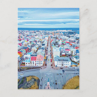 Reykjavík, Iceland Postcard