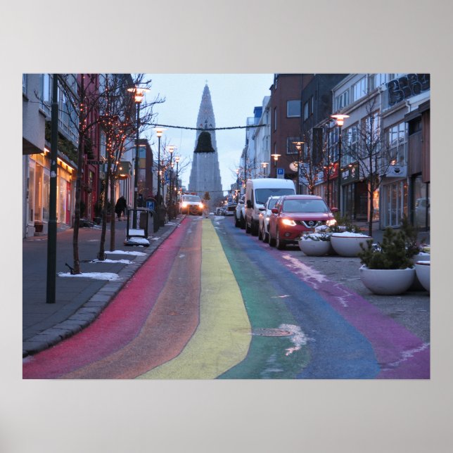 Reykjavík Iceland Poster (Front)
