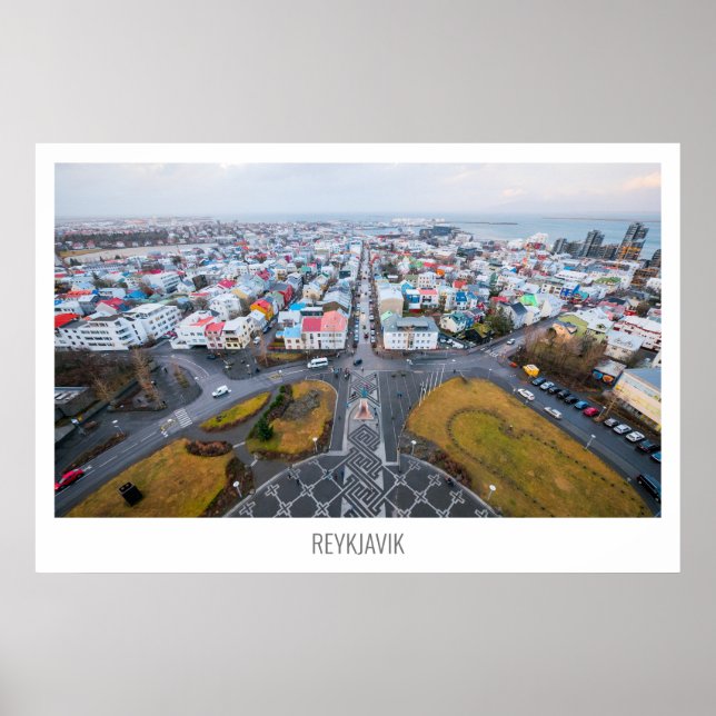 Reykjavik, Iceland Poster (Front)