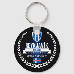 Reykjavík Keychain