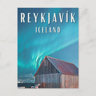 Reykjavík, the city of the northern lights and the postcard