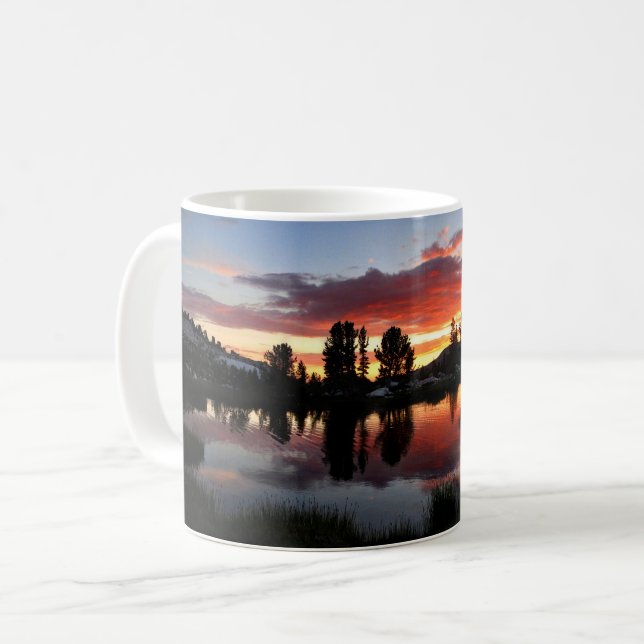 Reymann Lake Sunset - Yosemite Coffee Mug (Front Left)