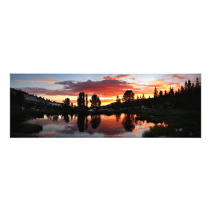 Reymann Lake Sunset - Yosemite Photo Print