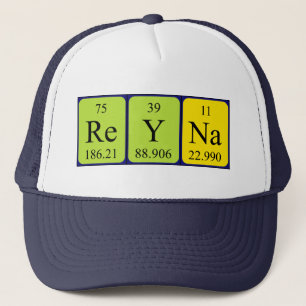 Reyna periodic table name hat