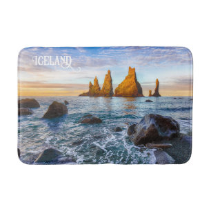 Reynisfjara Beach, Iceland Bath Mat