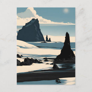 Reynisfjara Beach Postcard