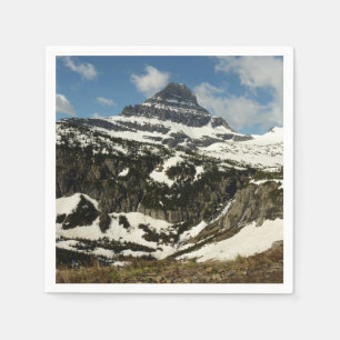 Reynolds Mountain from Logan Pass at Glacier Park Napkin