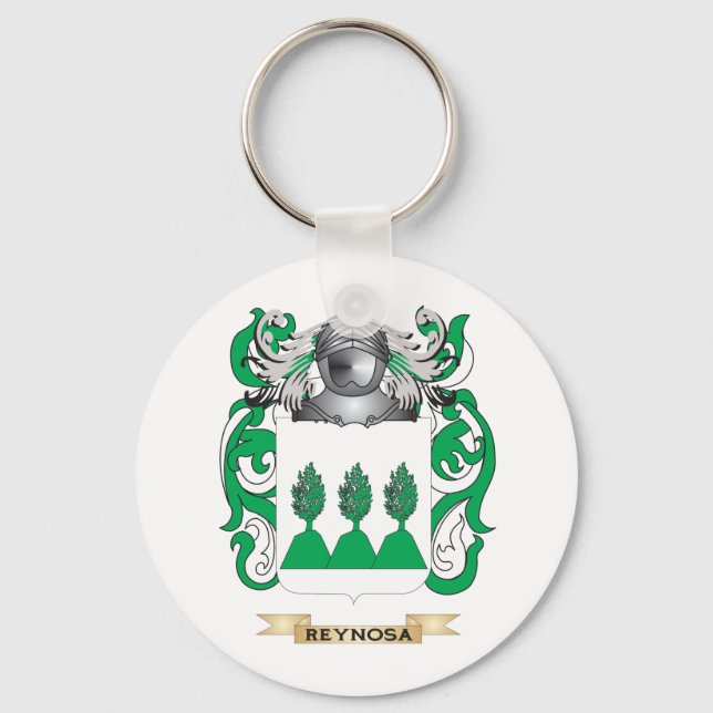 Reynosa Coat of Arms (Family Crest) Keychain (Front)